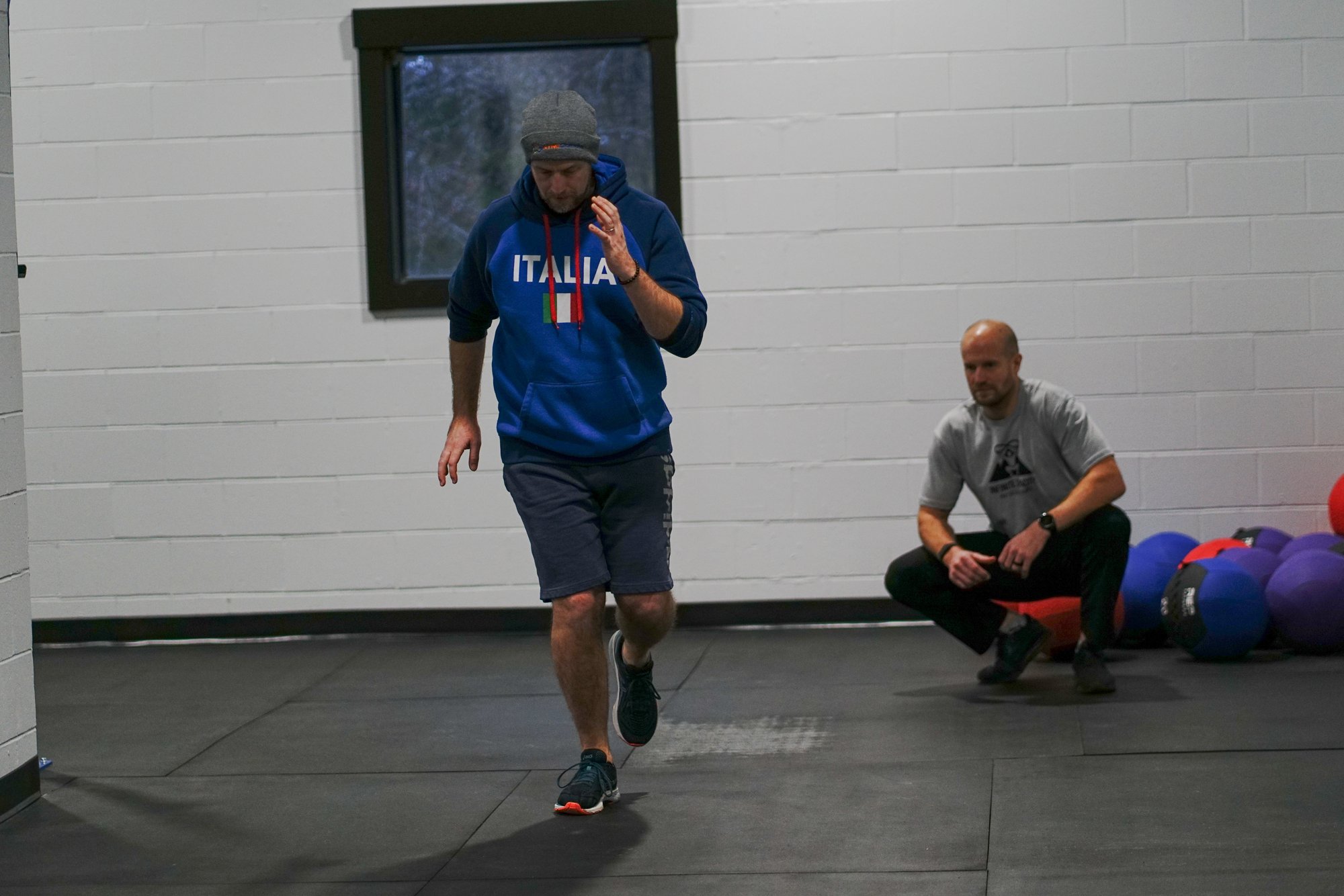 Specialized performance physical therapy session